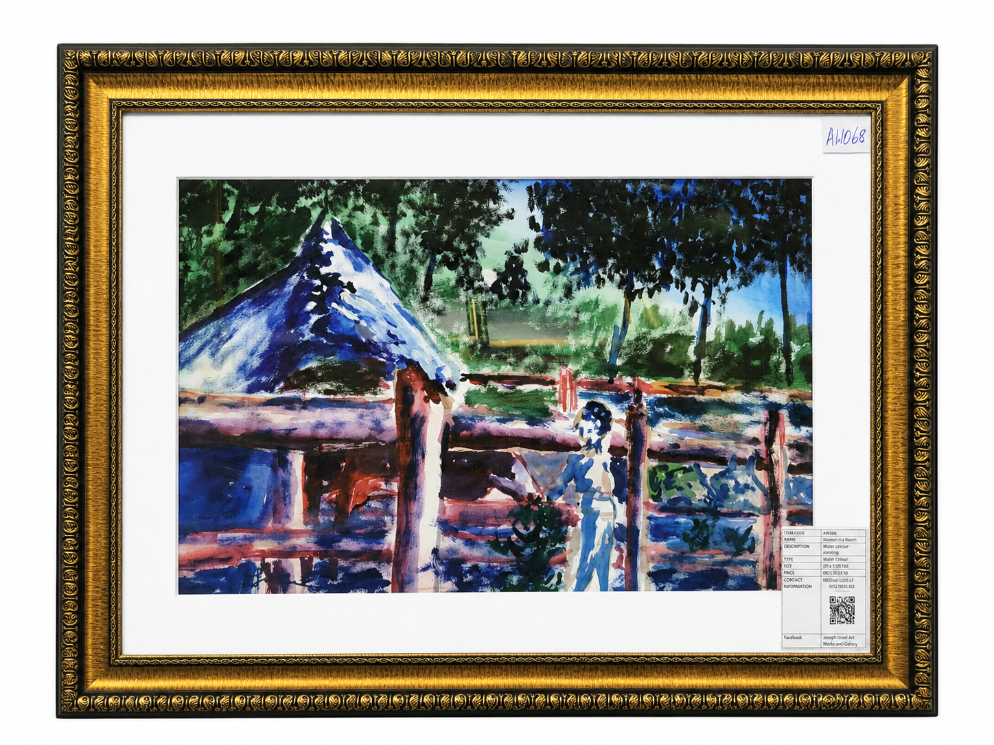 Horses in a ranch