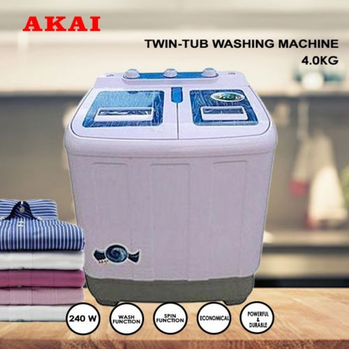 AKAI Washing Machine - Spinning + Draining Function