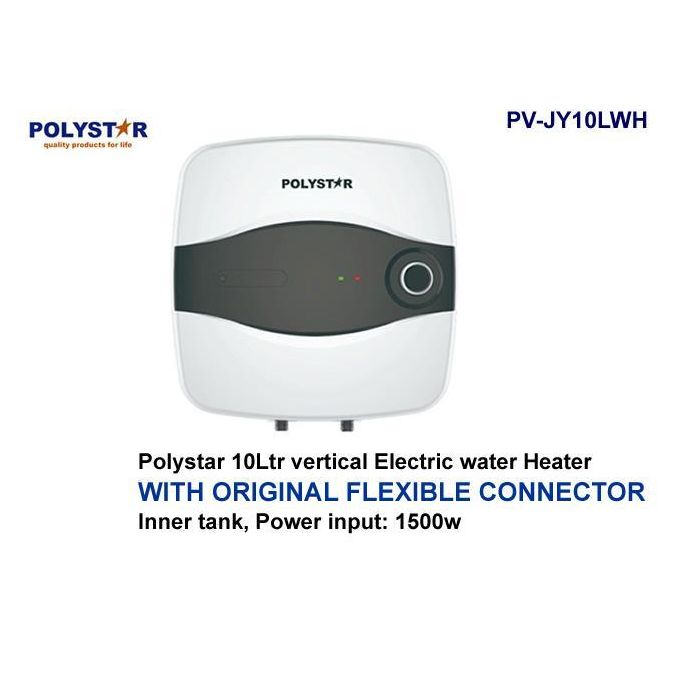 Polystar 10 Ltrs Vertical Electric Water Heater