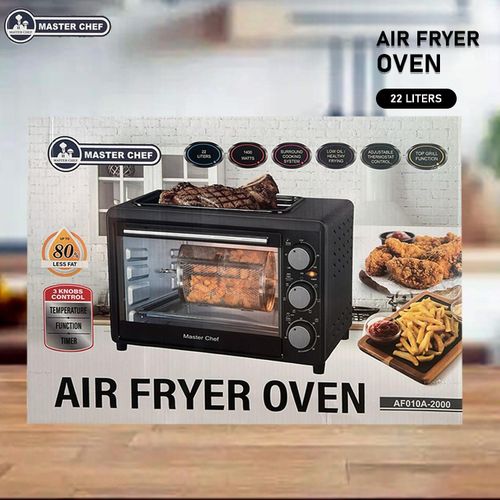 Master Chef 22L Air Fryer Oven With Top Grill Function