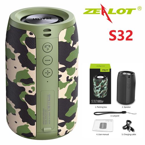 Zealot S32 TWS Portable Bluetooth Speaker Wireless Mini 