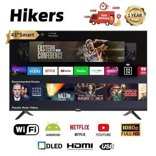 Hikers 43'' Inches Frameless FHD Smart LED TV