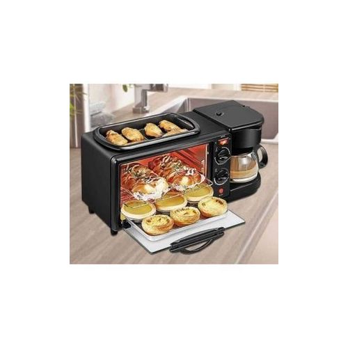 Microwave, Griller, Coffee Maker, 3 In 1 Breakfast