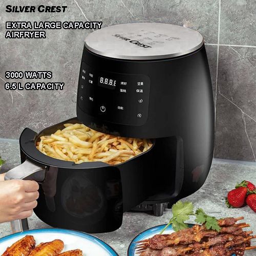 SILVER CREST 6.5L Digital Extra Large Capacity AirFryer