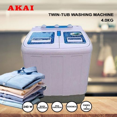 Pinnacle Washing Machine + Spinning + Draining Function-4.0kg Br